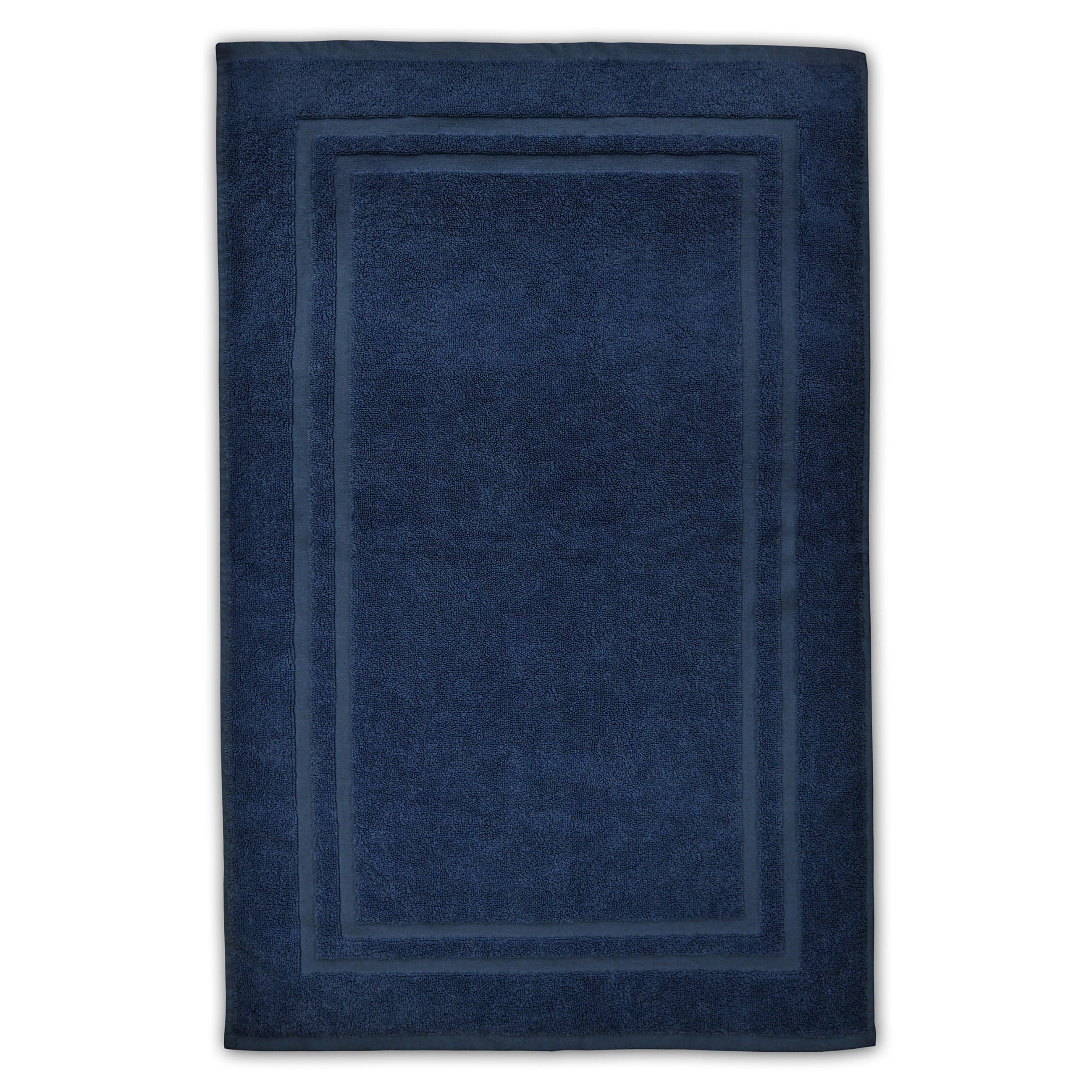Velosso Hotel 750gsm Pure Cotton Navy Blue Bath Mat