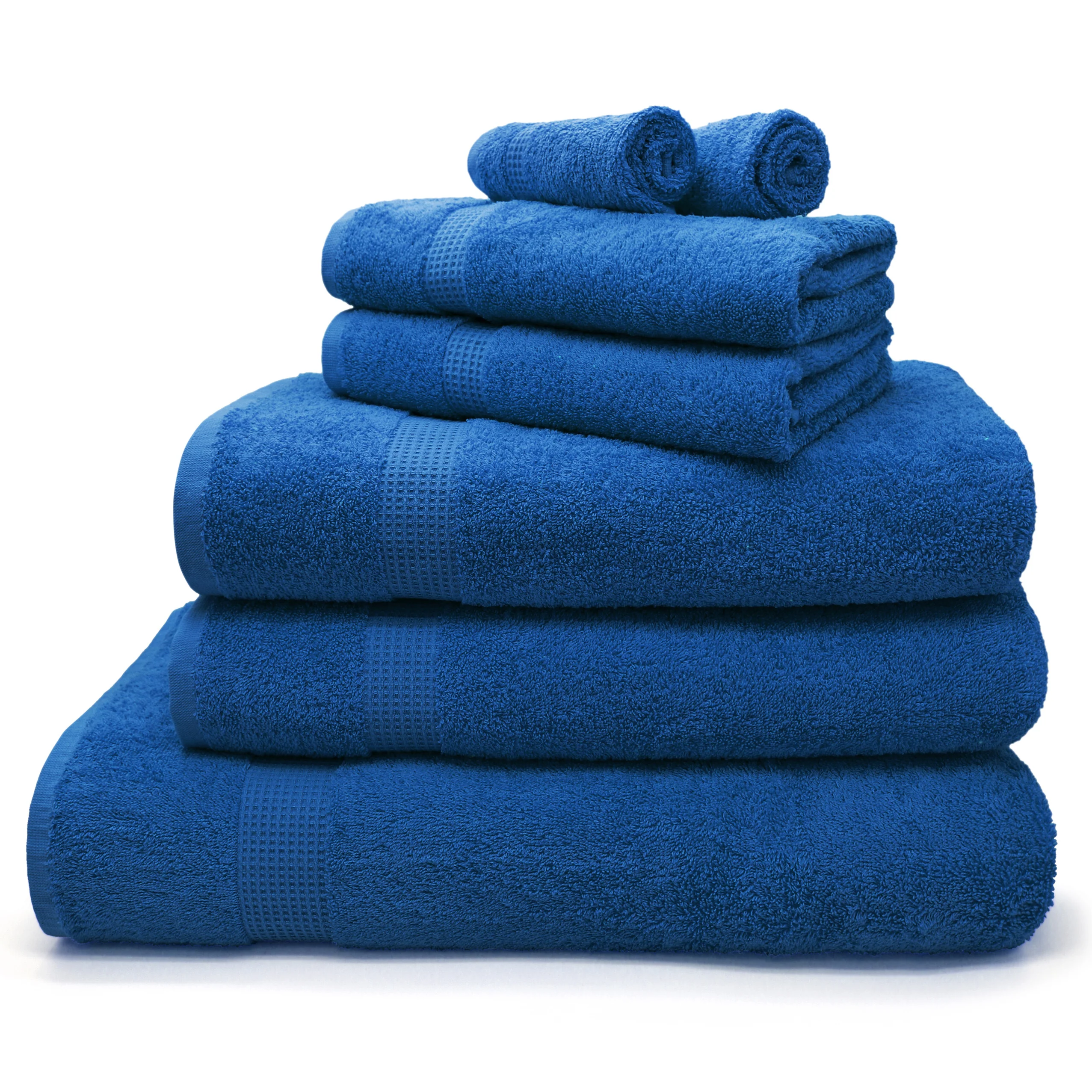Velosso Mayfair Luxury 600gsm Egyptian Cotton Royal Blue Towels