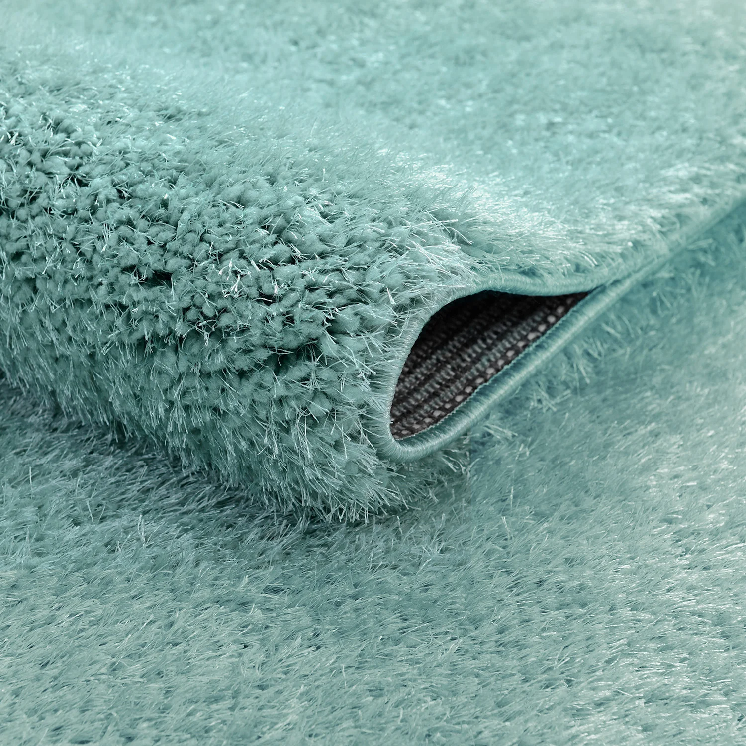 Home Republic Dream 5cm Deep Pile Shaggy Rug - Seafoam - Image 2