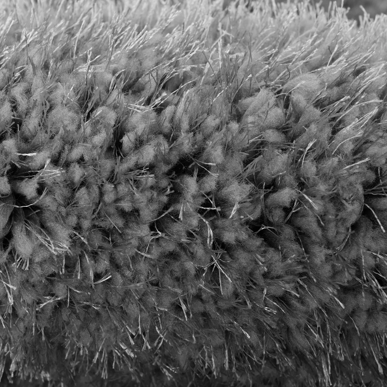 Home Republic Dream 5cm Deep Pile Shaggy Rug - Silver - Image 3