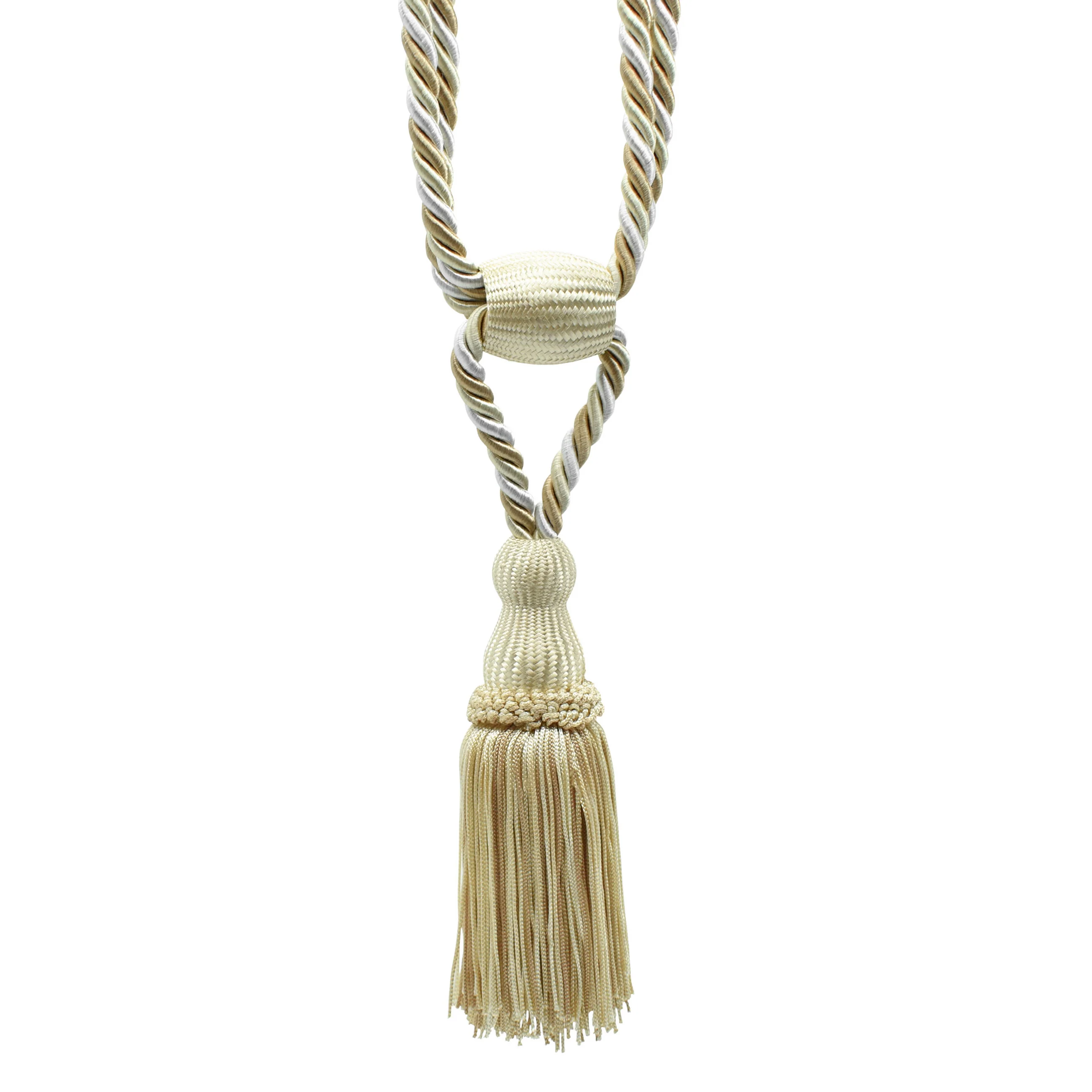 Intimates Luxury Beige & Oyster Rope Tieback
