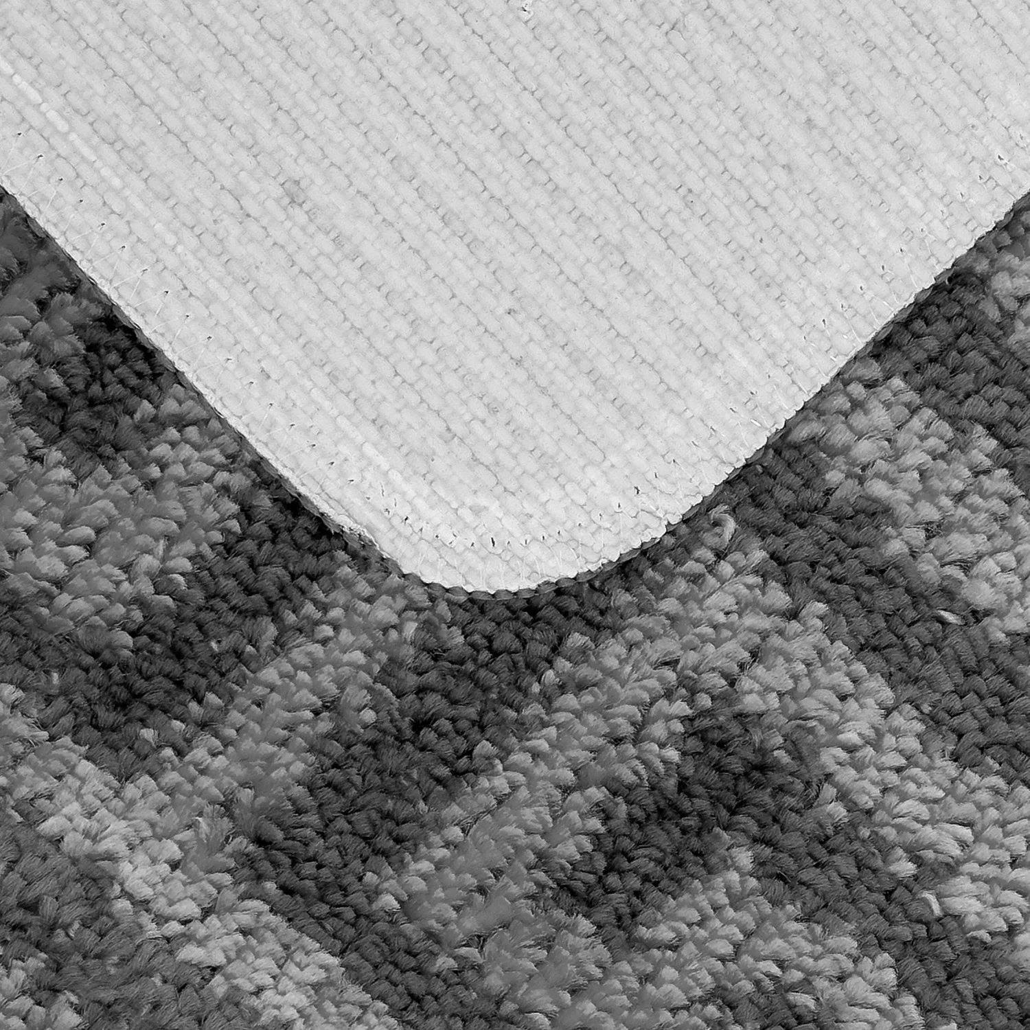 Velosso Luxe Anti Slip Bath Mat Set - Grey - Image 2
