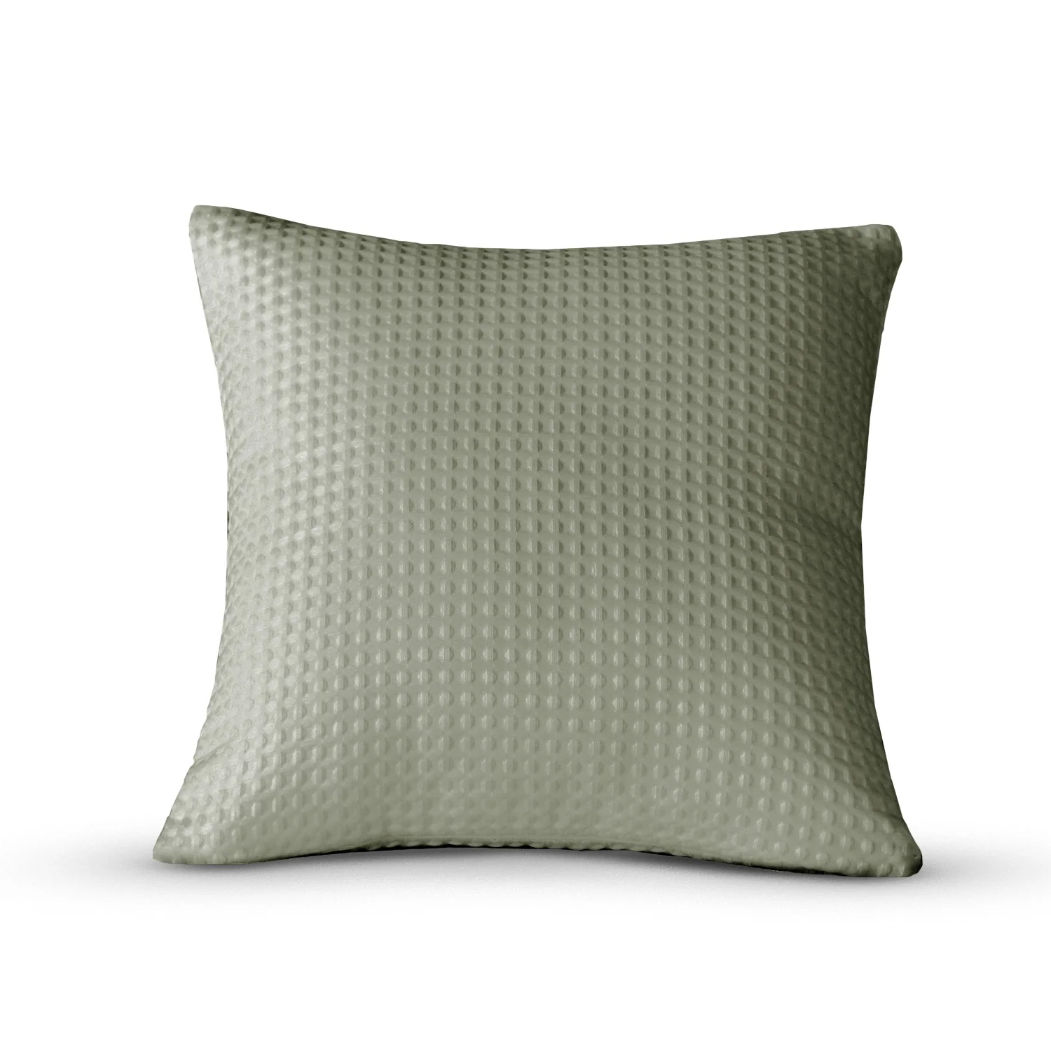Velosso Luxury Waffle Jacquard 43cm x 43cm Cushion Cover - Sage