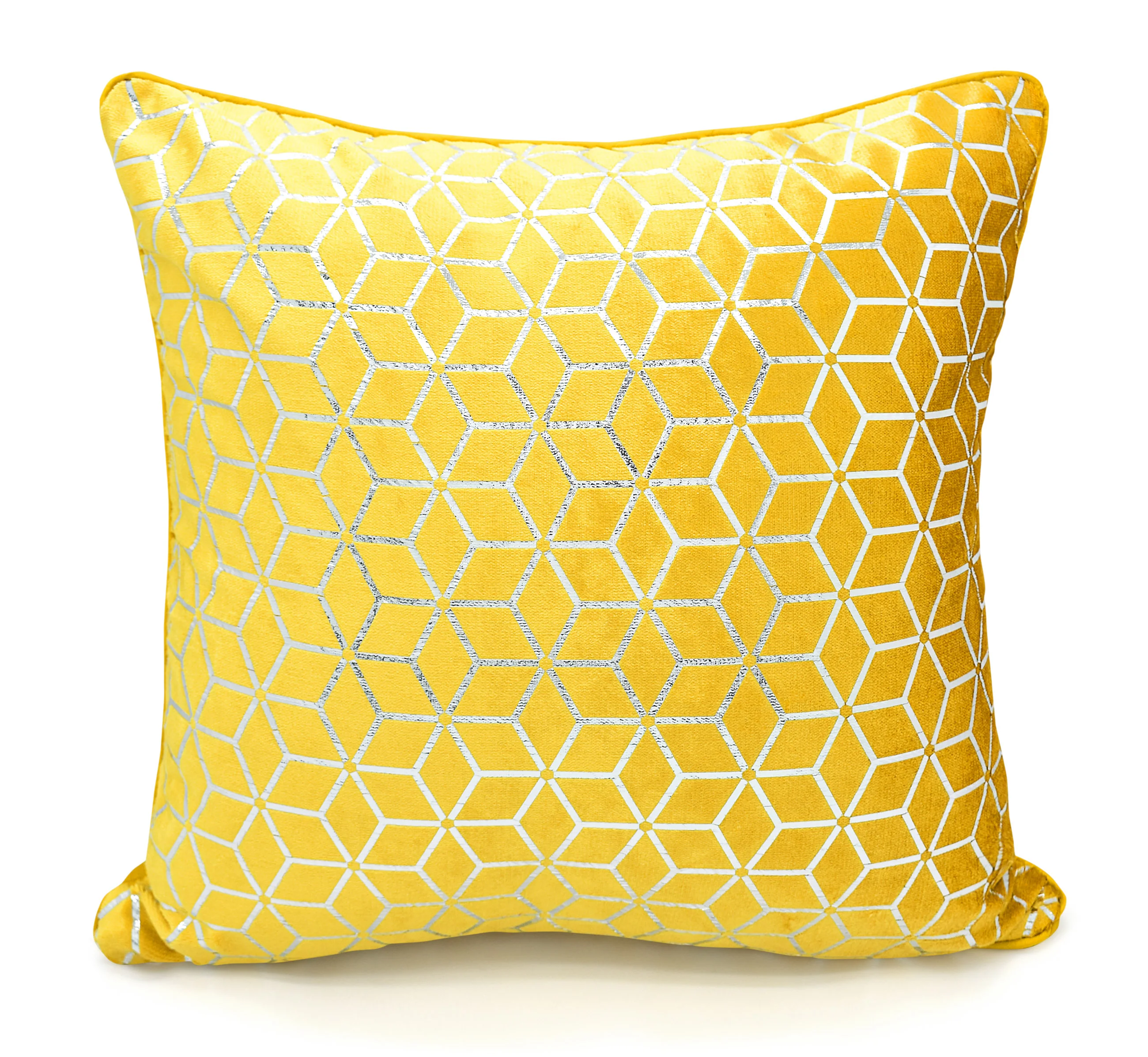 Intimates Vera Ochre Yellow Cushion Cover